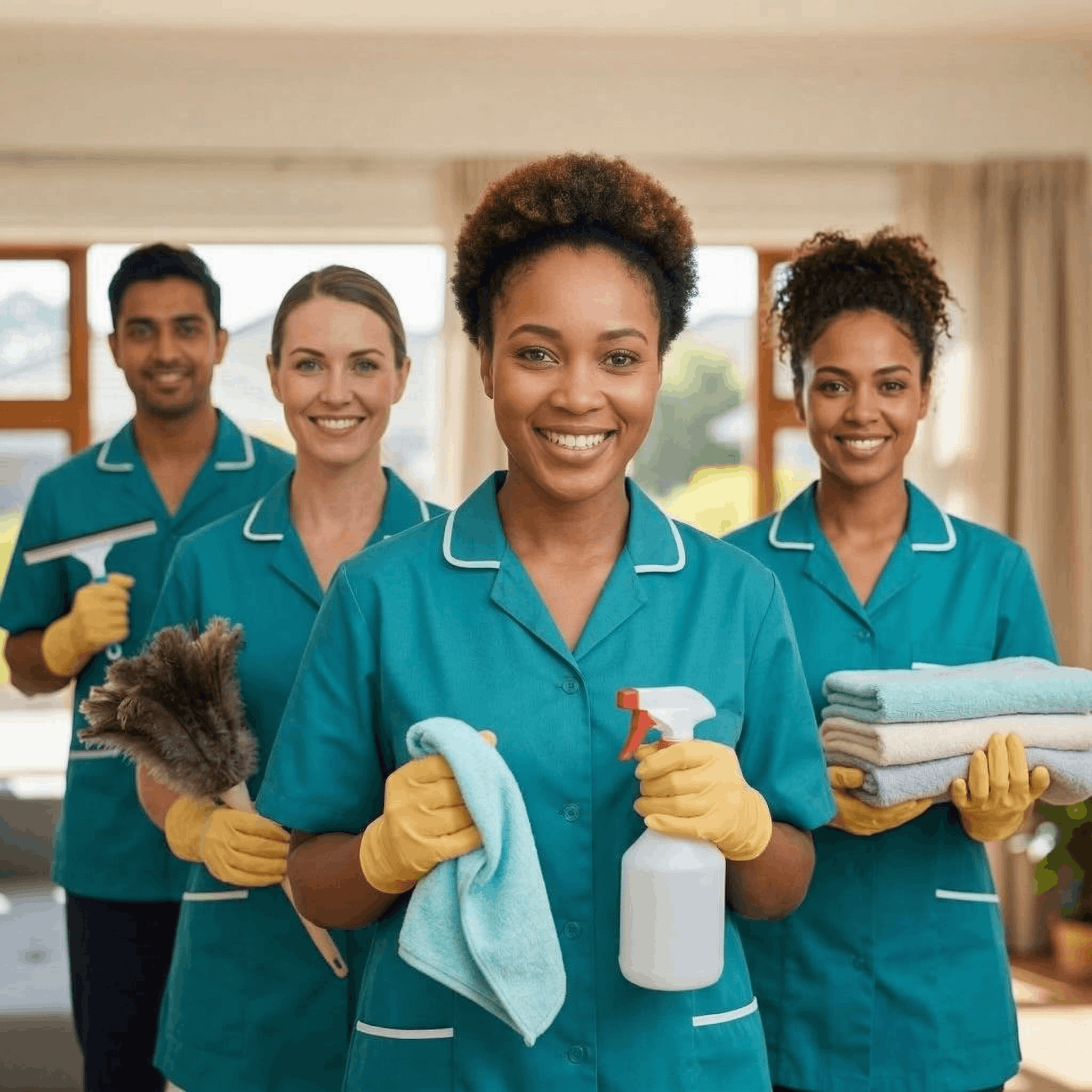Professional MaidMatch cleaning team